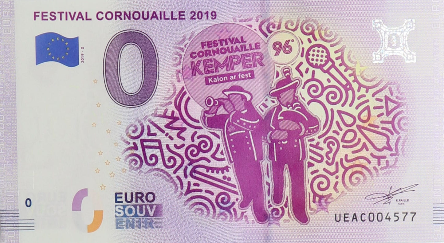 0 Euro - Festival Cornouaille - Francja - 2019