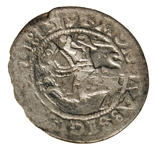 Półgrosz 1519 Zygmunt I Stary Litwa Wilno