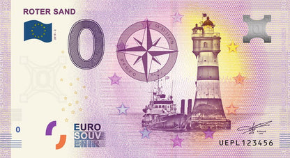 0 Euro - Roter Sand - Niemcy - 2019