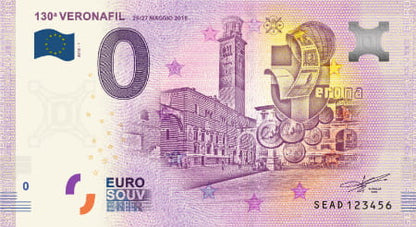 0 Euro - 130 Veronafil - Włochy - 2018