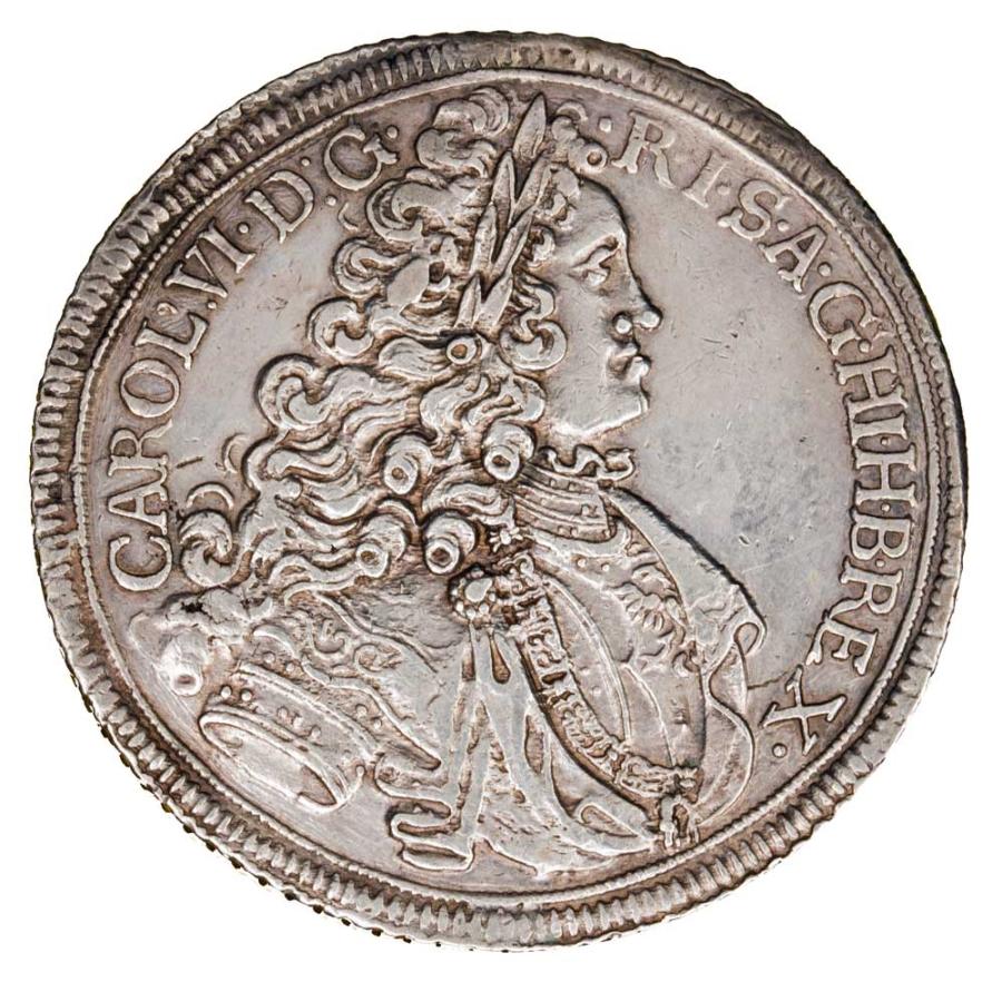 Talar 1717 Karol VI Habsburg Śląsk Wrocław
