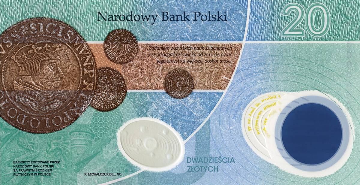 20 zł Mikołaj Kopernik - banknot kolekcjonerski